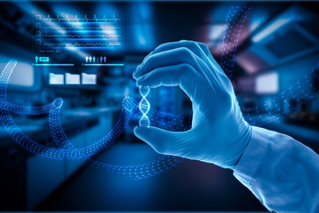 biotechnology laboratory specialist conducting experiments